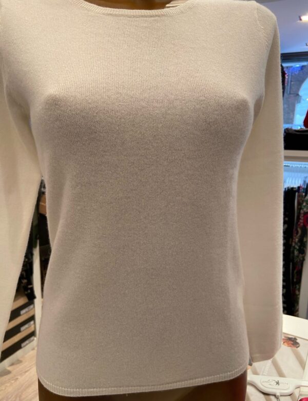 Pull oversize blanc ou gris 