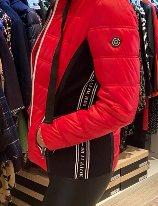 Veste matelassée rouge