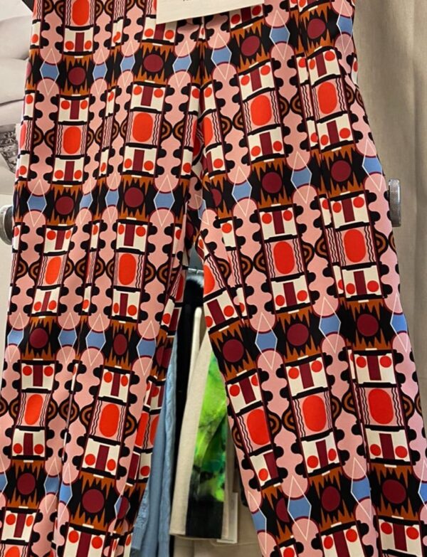 Pantalon fluide imprimés graphiques 