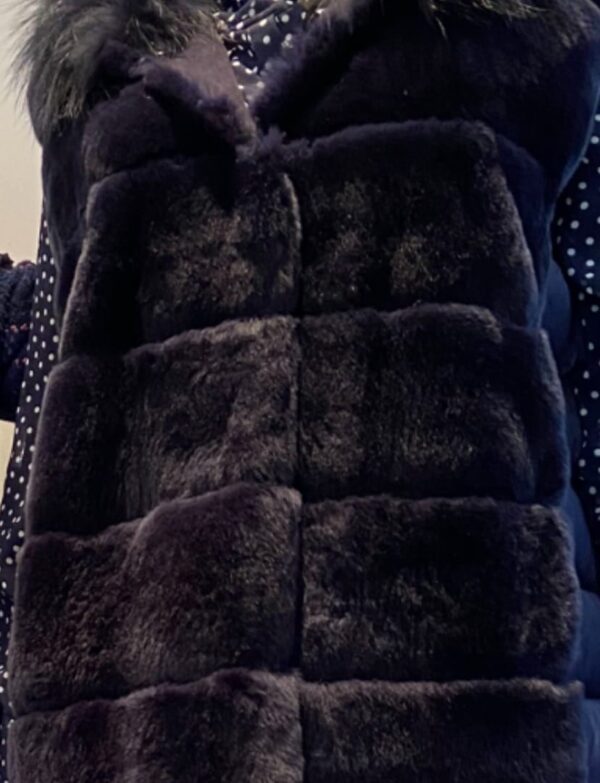 Gillet sans manche bleu marine